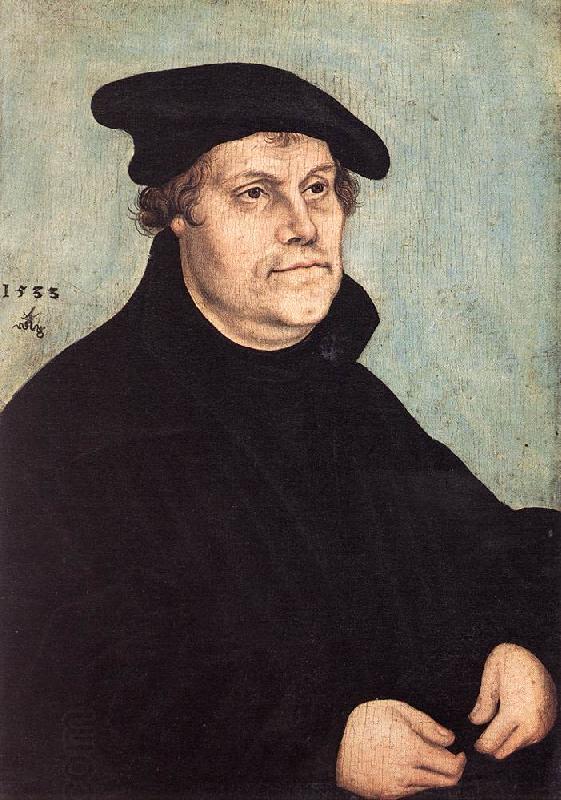 CRANACH, Lucas the Elder Portrait of Martin Luther dfg China oil painting art